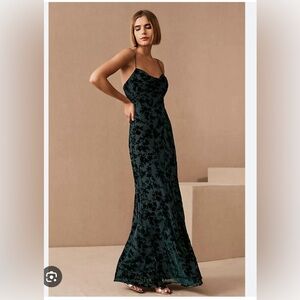 Jenny Yoo Rory dress bridesmaid gown green small